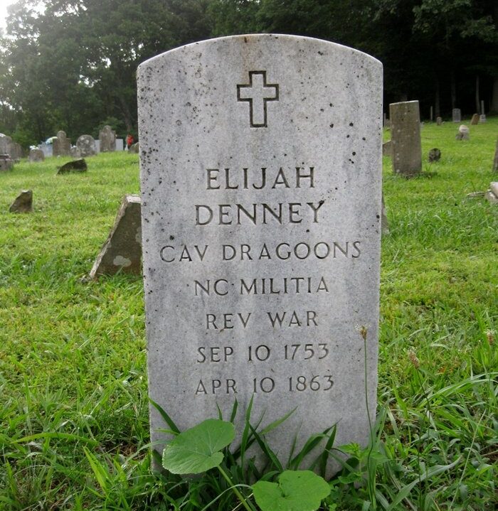 Revolutionary War soldier's headstone